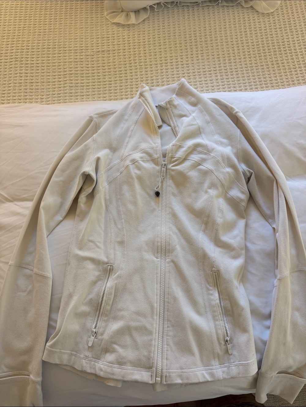 lululemon athletica Light Cream Full‑Zip Utility Jacket
